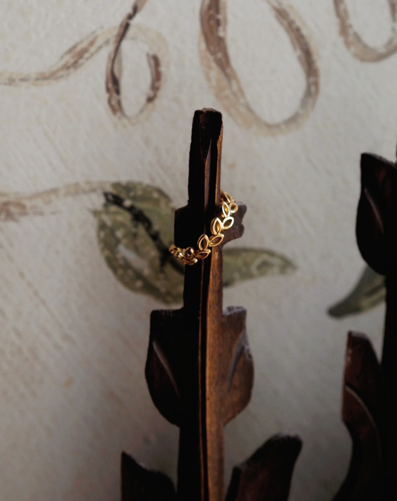 Adjustable Branch Ring in Gold - Image 3