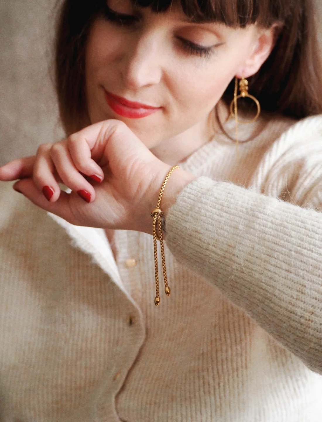 Atlas Adjustable Bracelet With Leaves Mini - Image 4