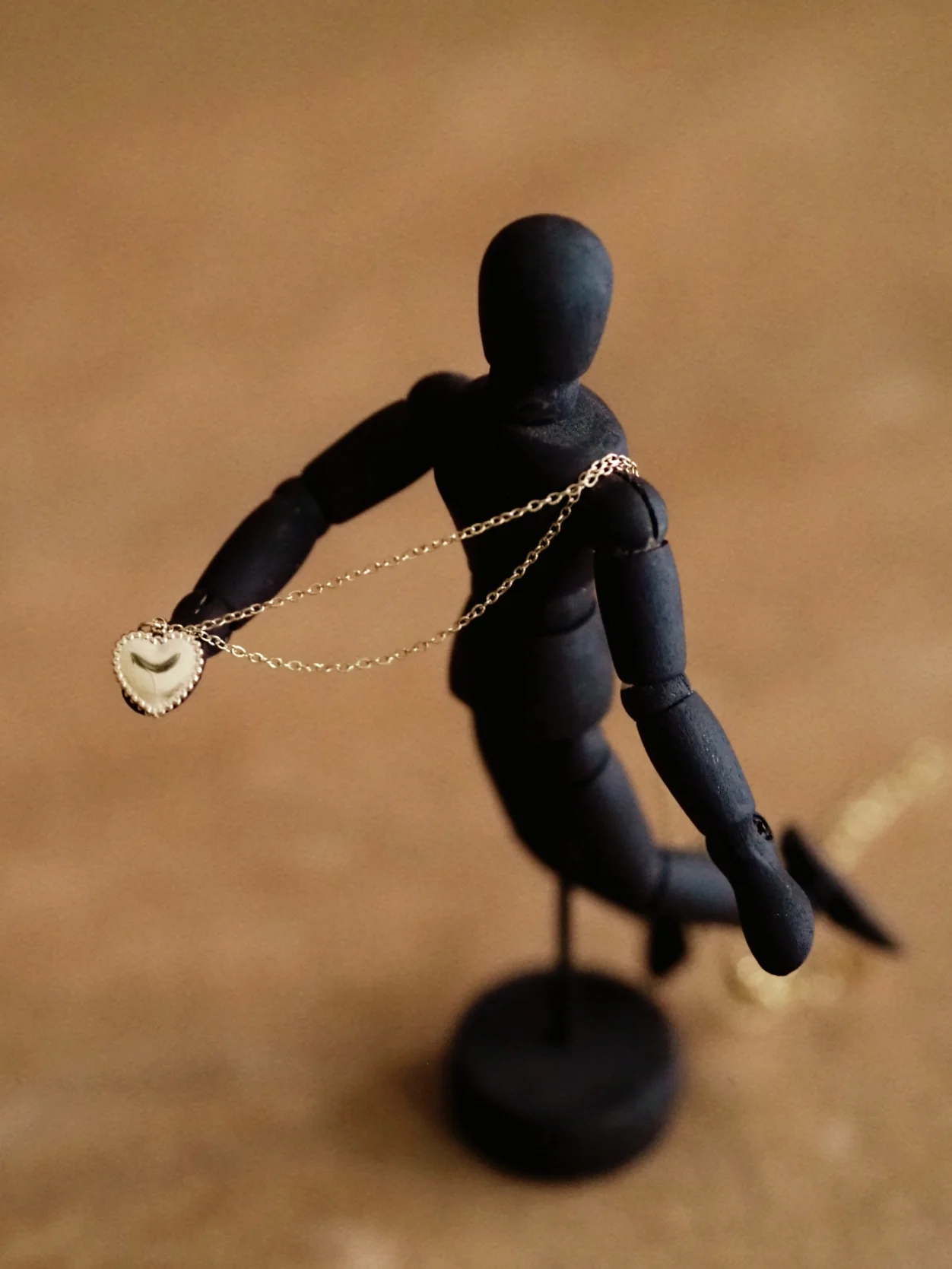 Delicate Heart Necklace - Image 2