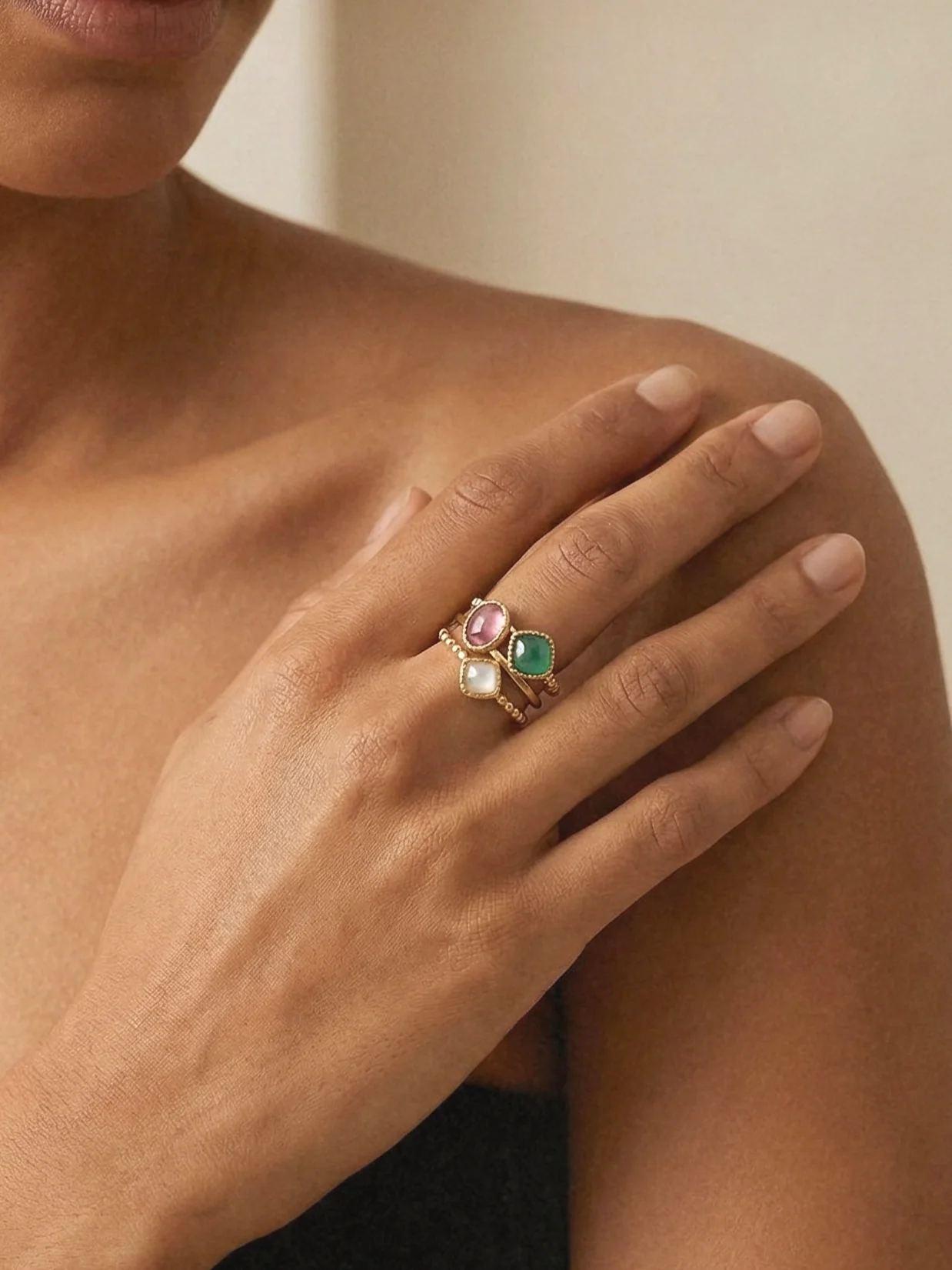 Gladys Gemstone Ring - Image 2