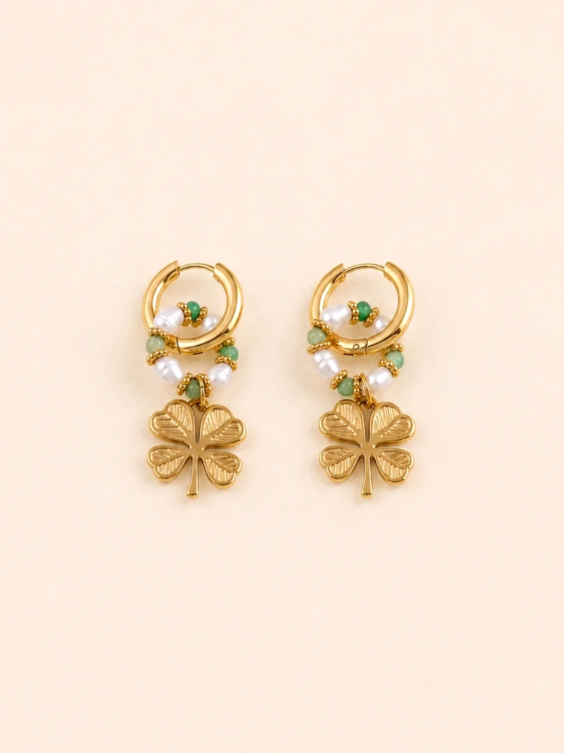 Lucky Statement Earrings - Image 2