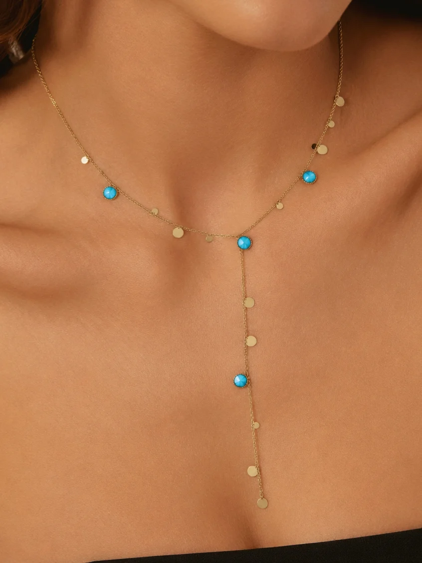 Lumira Summer Necklace With Swarovski Stones