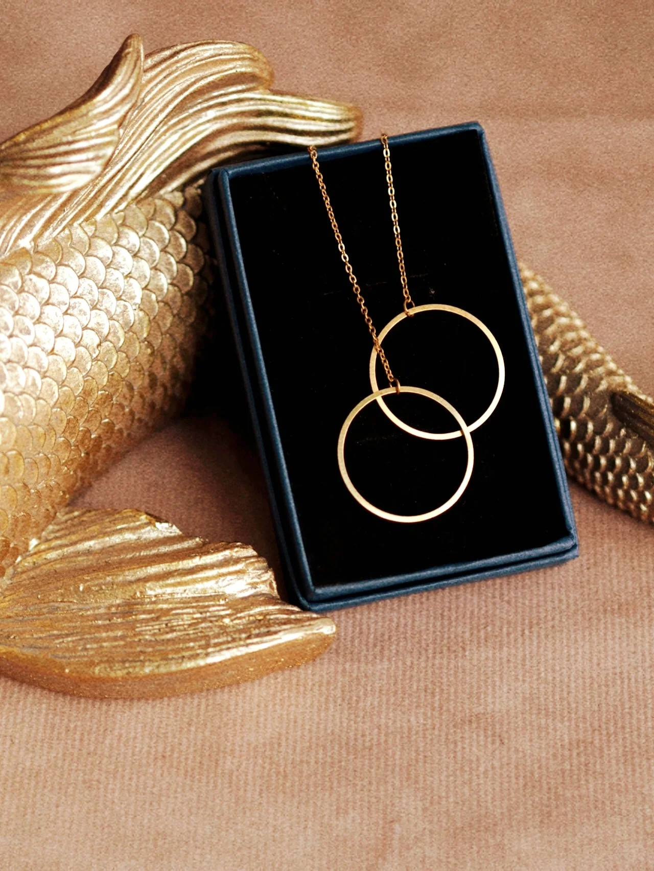 Luna Earrings in Gold - Image 3
