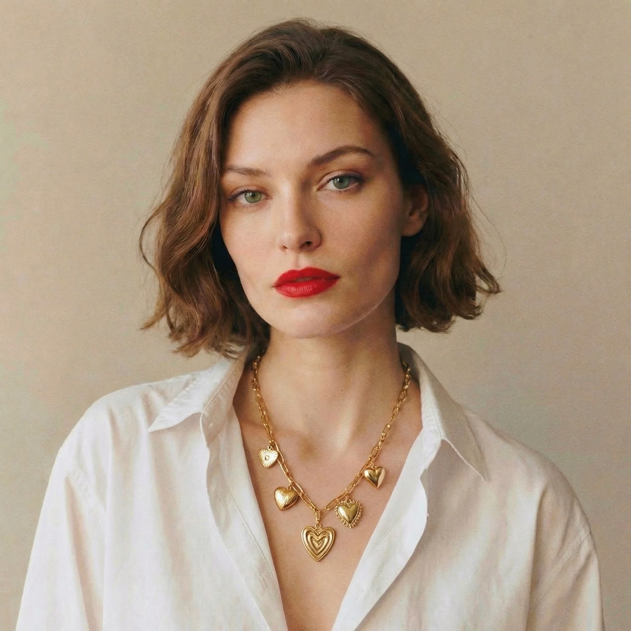 Maja Multiple Heart Necklace - Image 8
