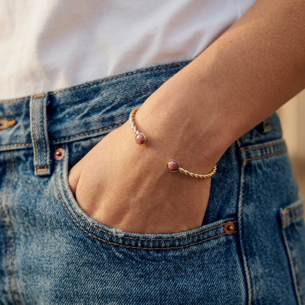 Melanie Adjustable Bangle - Image 3