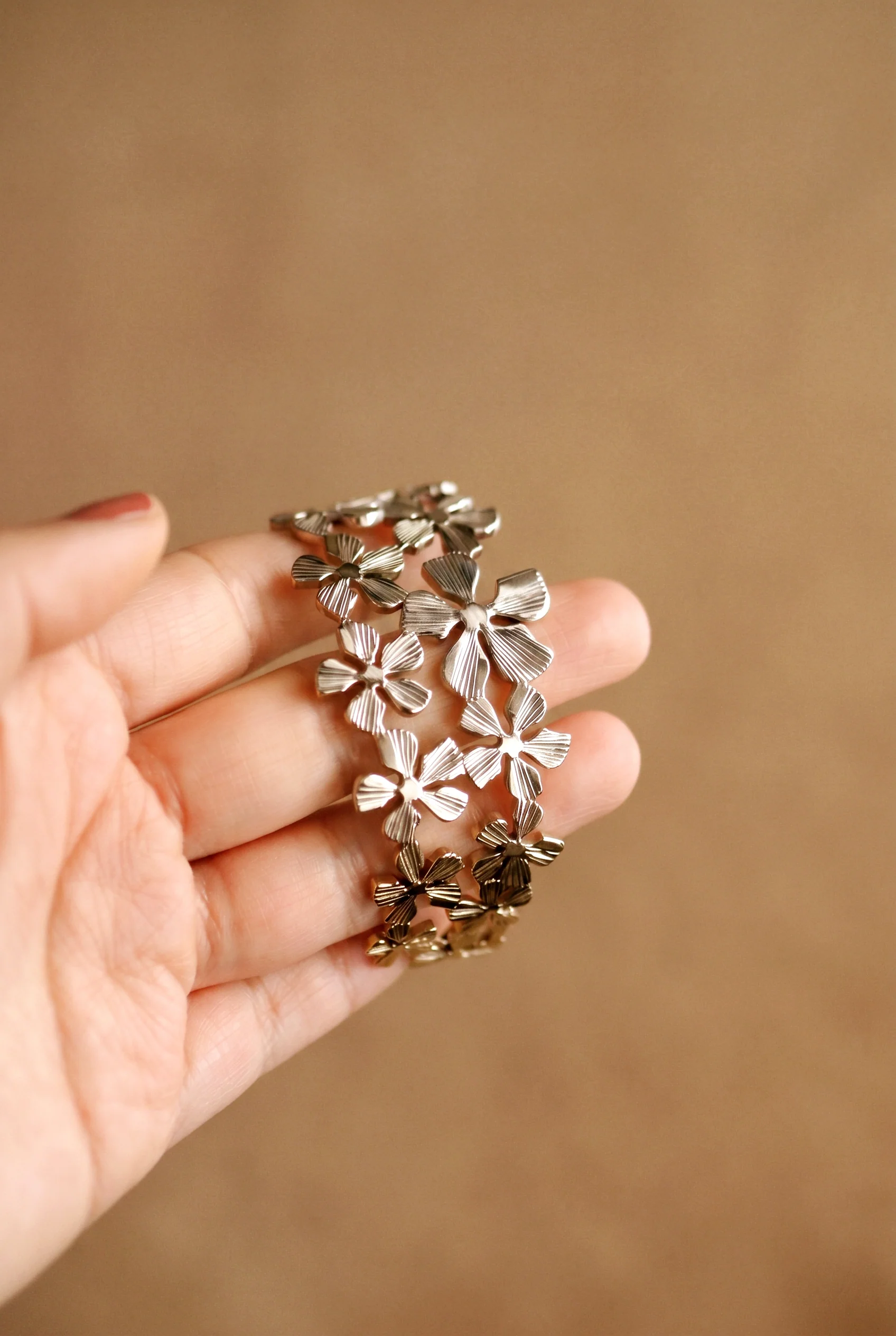 Miriam Bangle in Silver - Image 2