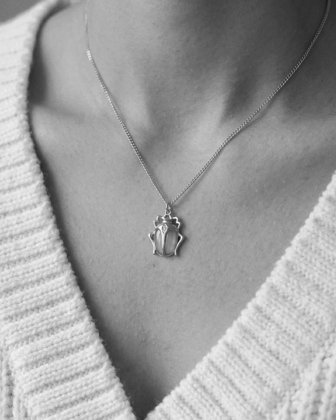 Unique Beetle Necklace - Image 2