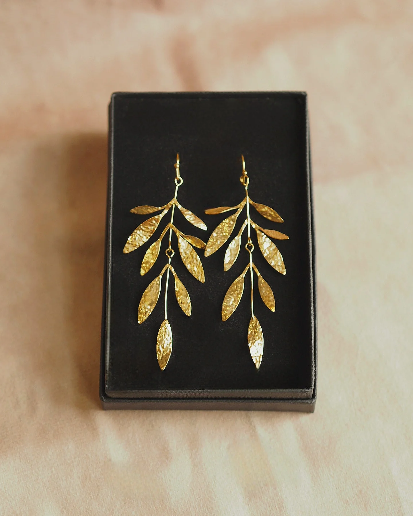 Olivia Earrings in Gold (Grande) - Image 3