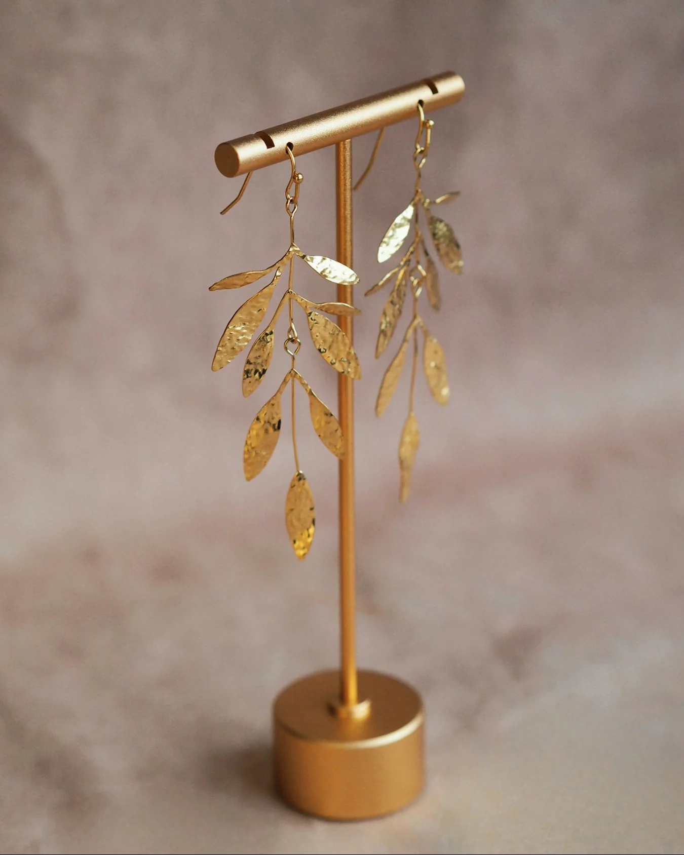 Olivia Earrings in Gold (Grande) - Image 4