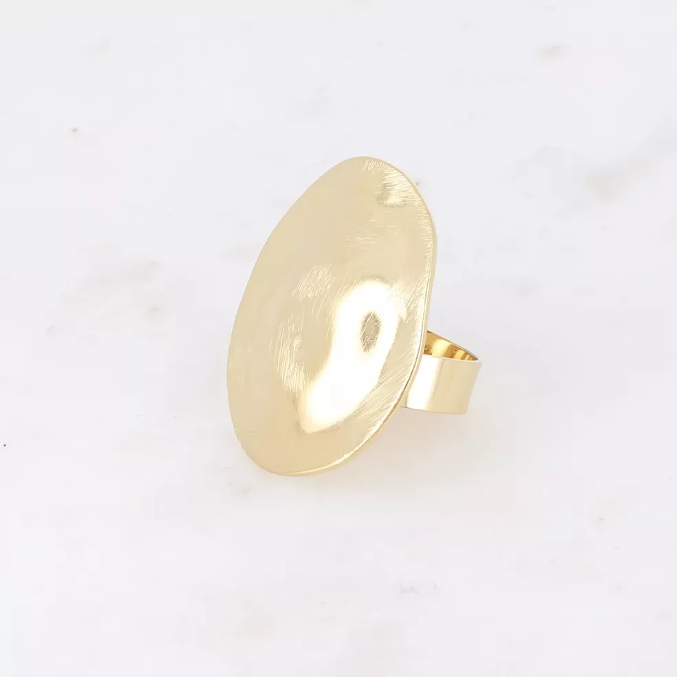 Patricia Statement Ring in Gold - Image 3