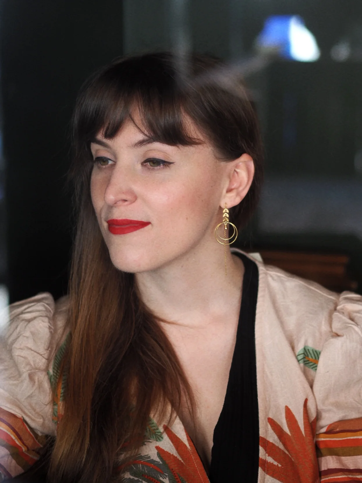 New Summer 25 in Gold / Signature Chain Earrings - Image 3